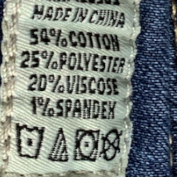 INDIGO REIN Gorgeous Embroidery Ankle Blue Jeans    Size 9 - Picture 16 of 16